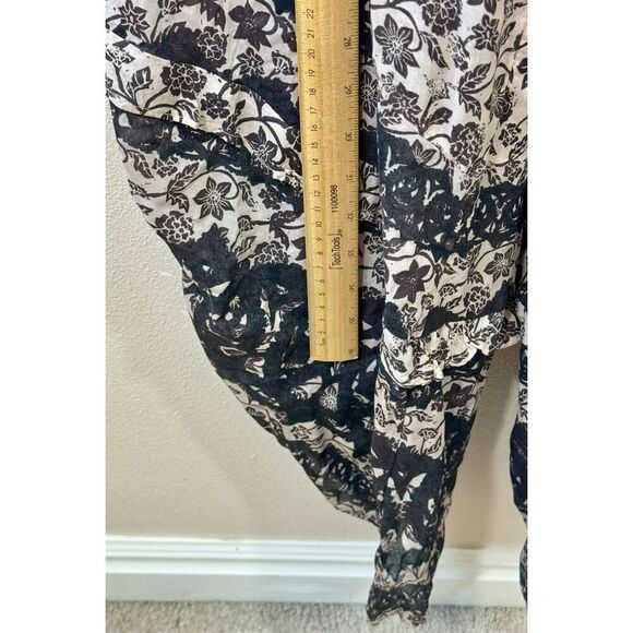 Free People Forever Timeless Soulmate Flowy Bohemian Jumpsuit W/ Back Cut Out S - Picture 12 of 16